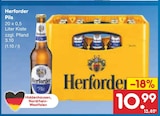 Herforder Pils Angebote bei Netto Marken-Discount Espelkamp für 10,99 €