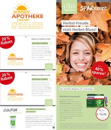 Aktueller LINDA Premiumapotheke Prospekt "Aktuelle Angebote" Seite 1 von 3 Seiten für Lauenau