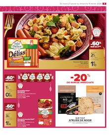Promotion Dinde dans le prospectus Carrefour Market, valable du 27/01/2026 au 15/02/2026 Promo Dinde dans le catalogue Carrefour Market du moment à la page 7