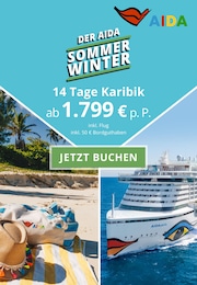 AIDA Prospekt für Hamburg mit 1 Seite AIDA Prospekt für Hamburg: "Aktuelle Angebote", 1 Seite, 26.08.2022 - 06.10.2022