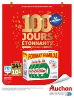 Catalogue Auchan "100 jours étonnants avant 2020", 40 pages, à Vaujours, 20/11/2019 - 26/11/2019 Prospectus Auchan "100 jours étonnants avant 2020", 40 pages, à Vaujours, 20/11/2019 - 26/11/2019