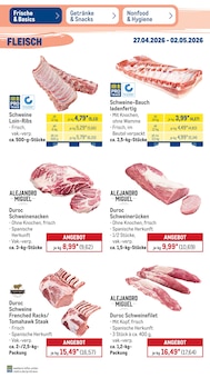 Schweinefilet im METRO Prospekt "Wochenangebote" mit 52 Seiten (Bielefeld)