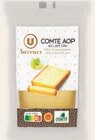 Comté AOP au lait cru affiné 14 mois minimum - U dans le catalogue Super U