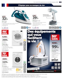 Offre Fer Vapeur dans le catalogue Carrefour du moment à la page 13
