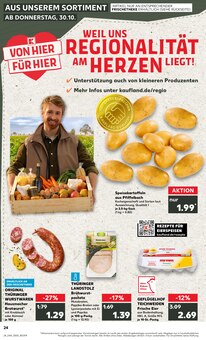 Braten im aktuellen Kaufland Prospekt (Jena) Braten im Kaufland Prospekt "RICHTIG FRISCH" mit 69 Seiten (Jena)