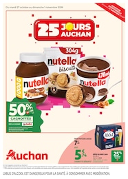 Catalogue Auchan Hypermarché à Lons, avec 44 pages Prospectus Auchan Hypermarché à Lons, "25 JOURS AUCHAN", 44 pages, 27/10/2026 - 01/11/2026