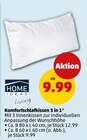 Aktuelles Komfortschlafkissen 3 in 1 Angebot bei Penny in Reutlingen ab 9,99 €