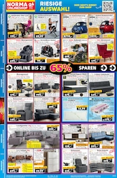 Polstermöbel Angebot im aktuellen Norma Prospekt auf Seite 20