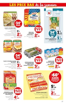 Promo Jambon Cru dans le catalogue Hyper U du moment à la page 27