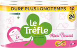 PAPIER TOILETTE LE TRÈFLE - LE TREFLE à 4,49 € dans le catalogue Auchan Hypermarché
