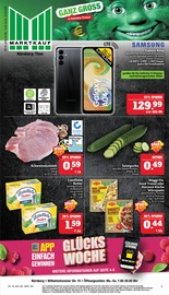 Samsung im Marktkauf Prospekt in Erlangen Aktueller Marktkauf Prospekt mit Samsung, "GANZ GROSS in kleinsten Preisen!", Seite 1