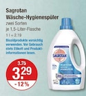 Wäsche-Hygienespüler im V-Markt Prospekt Wäsche-Hygienespüler von Sagrotan im aktuellen V-Markt Prospekt für 3,29 €