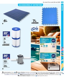 Prix et réduction Sel Piscine dans le prospectus Carrefour en cours Offre Sel Piscine dans le catalogue Carrefour du moment à la page 13