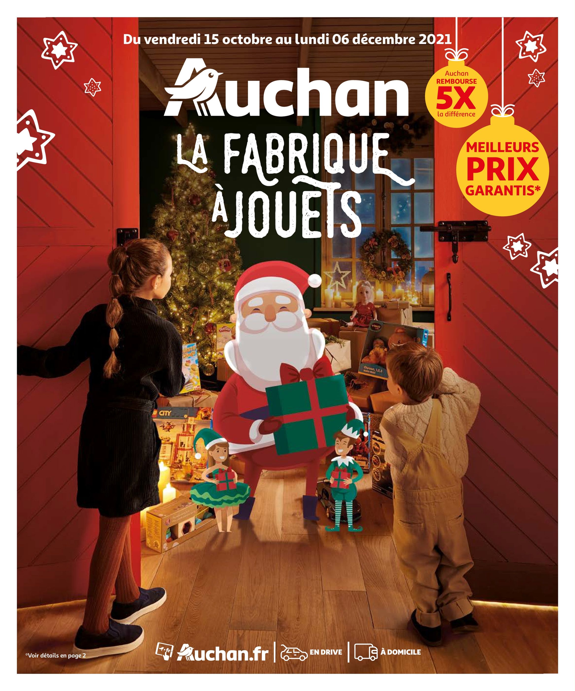 Catalogue Auchan à Enghien-les-Bains, avec 80 pages Prospectus Auchan à Enghien-les-Bains, "La fabrique à jouets", 80 pages, 15/10/2021 - 06/12/2021