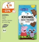 Keks Freunde Kakao von KRÜMEL im aktuellen Müller Prospekt für 1,79 €