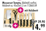 Messerset Tomato im Angebot bei SB Möbel Boss in Braunschweig Messerset Tomato Angebote bei SB Möbel Boss Braunschweig für 14,99 €