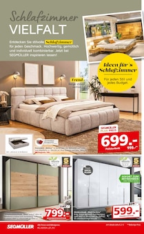 Kleiderschrank im Segmüller Prospekt "Segmüller Schlafen Spezial" mit 34 Seiten (Ingolstadt)