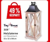 Holzlaterne im Angebot bei Kaufhaus Stolz in Neumünster Holzlaterne Angebote von Tony Brown by Stolz bei Kaufhaus Stolz Neumünster für 20,00 €