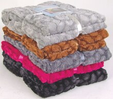 Nerzfelloptik-Kuscheldecke bei Thomas Philipps in Koblenz Nerzfelloptik-Kuscheldecke im Angebot bei Thomas Philipps Koblenz für 10,00 €