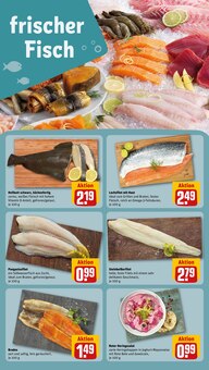 Lachs im REWE Prospekt "Dein Markt" mit 32 Seiten (Duisburg)