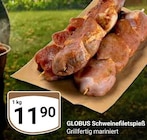 Aktuelles Schweinefiletspieß Angebot bei GLOBUS in Koblenz ab 11,90 €