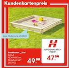 Sandkasten „Lisa“ im Angebot bei Hellweg in Potsdam Sandkasten „Lisa“ Angebote bei Hellweg Potsdam für 47,99 €
