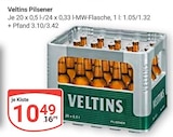 Pilsener im Angebot bei GLOBUS in Kaarst Pilsener Angebote von Veltins bei GLOBUS Kaarst für 10,49 €
