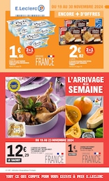 Offre Cuisses de canard surgelées dans le catalogue E.Leclerc du moment à la page 1