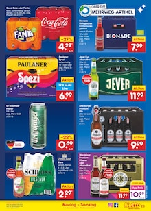 Coca Cola im Netto Marken-Discount Prospekt "Aktuelle Angebote" mit 59 Seiten (Magdeburg)
