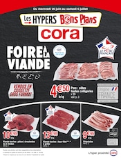 Catalogue Supermarchés Cora en cours à Varennes-sur-Allier et alentours, "FOIRE À LA VIANDE", 8 pages, 26/06/2024 - 06/07/2024