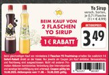 Yo Sirup Schwarzer Ribisel Angebote von Yo bei EDEKA Lingen