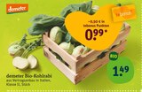 Bio-Kohlrabi im tegut Prospekt Bio-Kohlrabi von demeter im aktuellen tegut Prospekt für 0,99 €