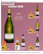 Promos Pouilly-Fuissé dans le catalogue "CAVE : VINS, ALCOOLS ET SPIRITUEUX" de Carrefour à la page 12