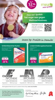 mea - meine apotheke Prospekt der Woche "Unsere Dezember-Angebote" Seite 1, 01.12.2025 bis 31.12.2025 für Spaichingen Aktueller mea - meine apotheke Prospekt "Unsere Dezember-Angebote" Seite 1 von 4 Seiten für Spaichingen