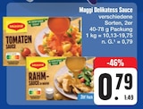 Delikatess Sauce Angebote von Maggi bei E center Hof für 0,79 €