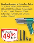 Handstaubsauger One Quick Angebote von Invictus bei GLOBUS Völklingen für 49,99 €