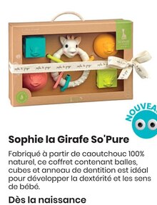 Jouéclub : baby seat and play sophie la girafe