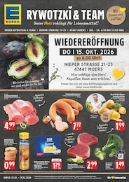 EDEKA Prospekt für Moers mit 8 Seiten EDEKA Prospekt "Aktuelle Angebote" für Moers, 8 Seiten, 12.10.2026 - 17.10.2026