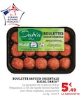 Promo Boulette Saveur Orientale Halal à 5,49 € dans le catalogue U Express à Marseille