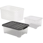 SUR TOUS LES RANGEMENTS PLASTIQUE - CARREFOUR HOME - Carrefour Market SUR TOUS LES RANGEMENTS PLASTIQUE - CARREFOUR HOME dans le catalogue Carrefour Market