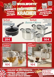 Topfset im Woolworth Prospekt in Mainz Aktueller Woolworth Prospekt mit Topfset, "NEUERÖFFNUNG IN WIESBADEN", Seite 4