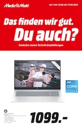 MediaMarkt Saturn Prospekt: "Das finden wir gut. Du auch?", 4 Seiten, 12.09.2024 - 17.09.2024