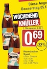 Aktuelles Spezi Angebot bei WEZ in Minden ab 0,69 €