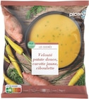 Velouté patate douce, carotte jaune, ciboulette - PICARD à 3,40 € dans le catalogue Picard