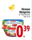 Obstgarten von Ehrmann im aktuellen EDEKA Prospekt für 0,39 €