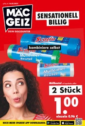 Mäc-Geiz Prospekt für Barum mit 9 Seiten Mäc-Geiz Prospekt für Barum: "Dein Discounter!", 9 Seiten, 16.05.2022 - 22.05.2022