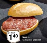 GLOBUS - Hackepeter-Brötchen Angebot im Prospekt Hackepeter-Brötchen bei GLOBUS im Prospekt "" für 1,40 €