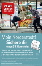REWE Prospekt "Dein Markt" für Norderstedt, 28 Seiten, 21.05.2024 - 25.05.2024