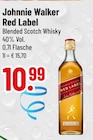 Red Label von Johnnie Walker im aktuellen Trinkgut Prospekt für 10,99 €