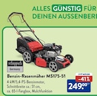 Benzin-Rasenmäher MS175-51 Angebote von scheppach bei ALDI Nord Braunschweig für 249,00 €